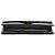 Borsa a tracolla con catena Gucci Guccissima nera con G intrecciate Nero - vista 3