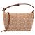 Piccola borsa Cubi in tela Anagram marrone LOEWE