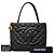 Tote Chanel Caviar Medallion nero - vista 7