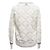 Weiß-schwarzer Chanel V-Ausschnitt Cardigan Größe FR 34 - Ansicht 3