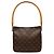 Borsa a tracolla Louis Vuitton Monogram Looping MM marrone