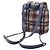 Blauer Chanel CC Nylon-Tweed-Rucksack mit Print - Ansicht 2