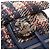 Blauer Chanel CC Nylon-Tweed-Rucksack mit Print - Ansicht 5