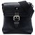 Borsa a tracolla Louis Vuitton Utah Yuma nera Nero