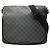 Borsa a tracolla Louis Vuitton Damier Graphite Daniel MM nera Nero