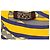 Foulard Twilly in seta Hermès Les Flots Du Cheval Oro D'oro - vista 4