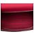 Borsa a tracolla envelope monocromatica in pelle Saffiano rosa Prada - vista 4