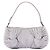Borsa a tracolla con frange in pelle Burberry Prorsum viola Porpora