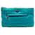 Clutch Bomber Tessuto blu Prada