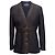 Navy Chanel Wool-Blend Metiers d'Art 2019 Collection Jacket Size FR 40 Navy blue