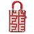 Borsa shopper e borsa a mano Fendi Marc Jacobs Mini Leather Sunshine Shopper bianca Bianco