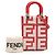 Borsa shopper e borsa a mano Fendi Marc Jacobs Mini Leather Sunshine Shopper bianca Bianco - vista 12