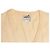 Hermès Vintage Cashmere-Weste mit V-Ausschnitt in Creme Hermes Größe US M Weiß - Ansicht 5