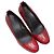 Scarpins de salto anabela em verniz vermelho vintage Gucci Tamanho 35 - vista 2