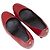 Scarpins de salto anabela em verniz vermelho vintage Gucci Tamanho 35 - vista 3