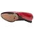 Scarpins de salto anabela em verniz vermelho vintage Gucci Tamanho 35 - vista 5