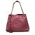 Tote Soho Chain in pelle di vitello Medium rosa Gucci