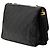 Borsa a tracolla Chanel in agnello trapuntato nero con nappa - vista 2