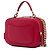 Borsa Chanel Small CC Quilted Caviar Rossa Top Handle Camera Bag Satchel Rosso - vista 2