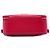 Borsa Chanel Small CC Quilted Caviar Rossa Top Handle Camera Bag Satchel Rosso - vista 3