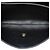 Bolsa de Ombro Chanel Jumbo em pele de cordeiro acolchoada preta com aba e 3 compartimentos Preto - vista 4