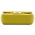 Mini borsa a tracolla Chanel Yellow Jersey Chic With Me Flap Giallo - vista 3