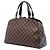 Borsa a tracolla bowling Louis Vuitton Kensington Damier Ebene marrone - vista 2