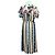 Emilio Pucci Kleid mit abstraktem Print in Grün & Multicolor Größe IT 40 - Ansicht 3