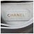 Borsa bucket con manico a catena e sciarpa Chanel CC trapuntato Caviar grigio - vista 5