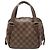 Borsa Louis Vuitton Damier Ebene Belem PM Marrone