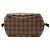 Borsa Louis Vuitton Damier Ebene Belem PM Marrone - vista 3