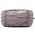 Bolsa satchel em nappa gaufre cinza Prada - vista 3