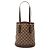 Bucket Borsa a secchiello Marais in Damier Ebene marrone Louis Vuitton
