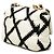 Borsa Chanel 19 in pelle di vitello crochet bianco, misura Medium - vista 2