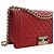 Borsa a tracolla Chanel Boy Flap in pelle Caviar trapuntata Old Medium rossa Rosso - vista 7