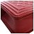 Borsa a tracolla Chanel Boy Flap in pelle Caviar trapuntata Old Medium rossa Rosso - vista 9