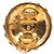 Orecchini a clip Mademoiselle Chanel placcati oro D'oro - vista 3