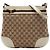 Borsa a tracolla Gucci GG Canvas Web Mayfair Beige