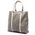 Bolso Tote Vertical Gucci GG Supreme Joy Beige - vista 2