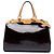 Borsa Louis Vuitton Monogram Vernis Brea MM viola Porpora