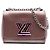 Bolso bandolera rosa Louis Vuitton Epi Scarabeo Twist PM