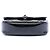 Borsa a tracolla Chanel Mini CC Quilted Patent Single Flap Nera Nero - vista 3