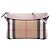 Borsa a tracolla Peyton in tela House Check beige Burberry