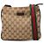 Borsa a tracolla Gucci GG Canvas Web beige