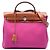 Borsa Hermès Toile Verso Herbag Zip 31 rosa