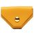 Portafoglio monete giallo Hermès Chevre Mysore Le 24