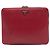 Custodia iPad e pochette con chiusura a zip in Saffiano rosso Prada