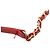 Bolsa Chanel Small Lambskin Easy Carry Flap vermelha Vermelho - vista 7