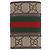 Beige Gucci GG Supreme Web Ophidia Key Case - view 2