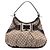 Borsa Hobo Gucci Large GG Canvas Dialux Queen Beige